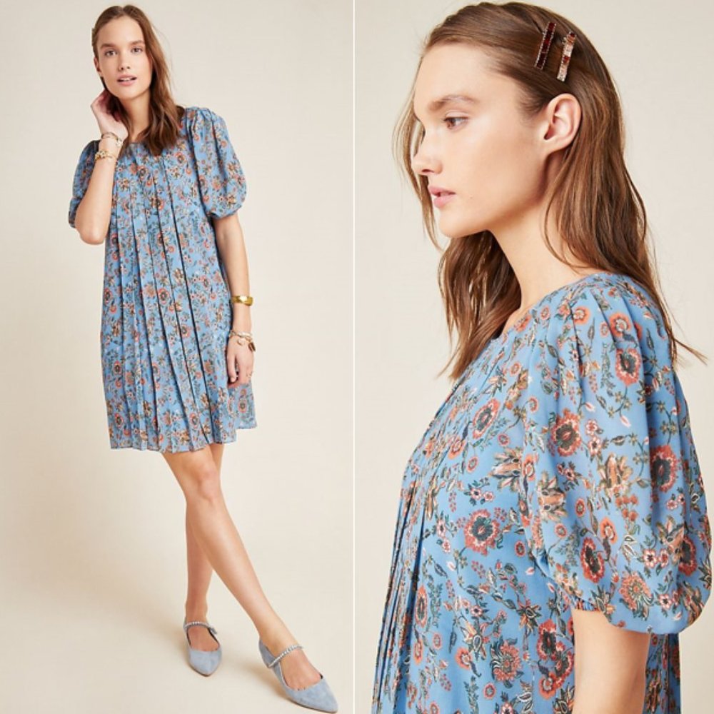 Sachin & Babi Marina Pleated Swing Dress